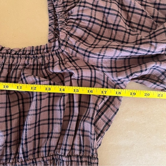 Puff sleeve peplum top Size MP - Picture 6 of 8